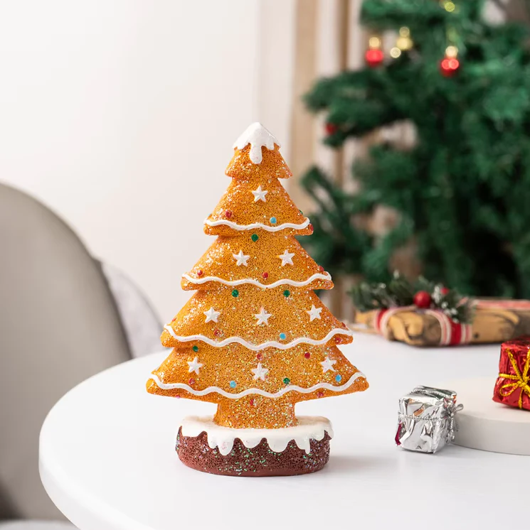 Gingerbread Christmas Tree Ornaments β Holiday Table & Shelf Decor - Image 7
