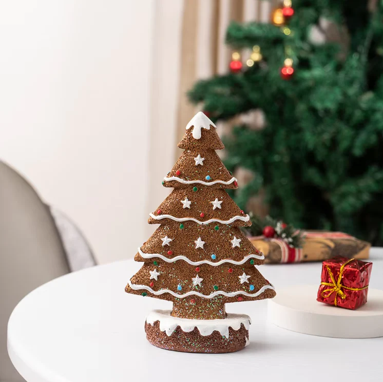 Gingerbread Christmas Tree Ornaments β Holiday Table & Shelf Decor - Image 8