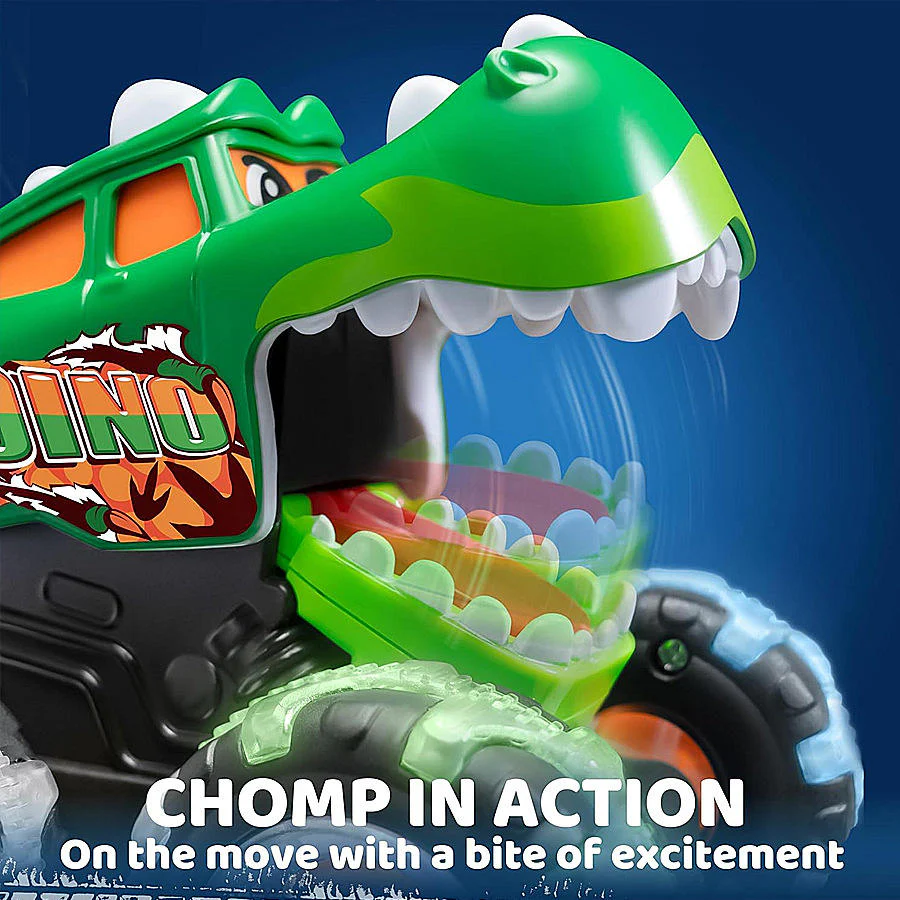 Glowing Monster Truck Set – 3 Press & Go Light-Up Trucks - Image 2
