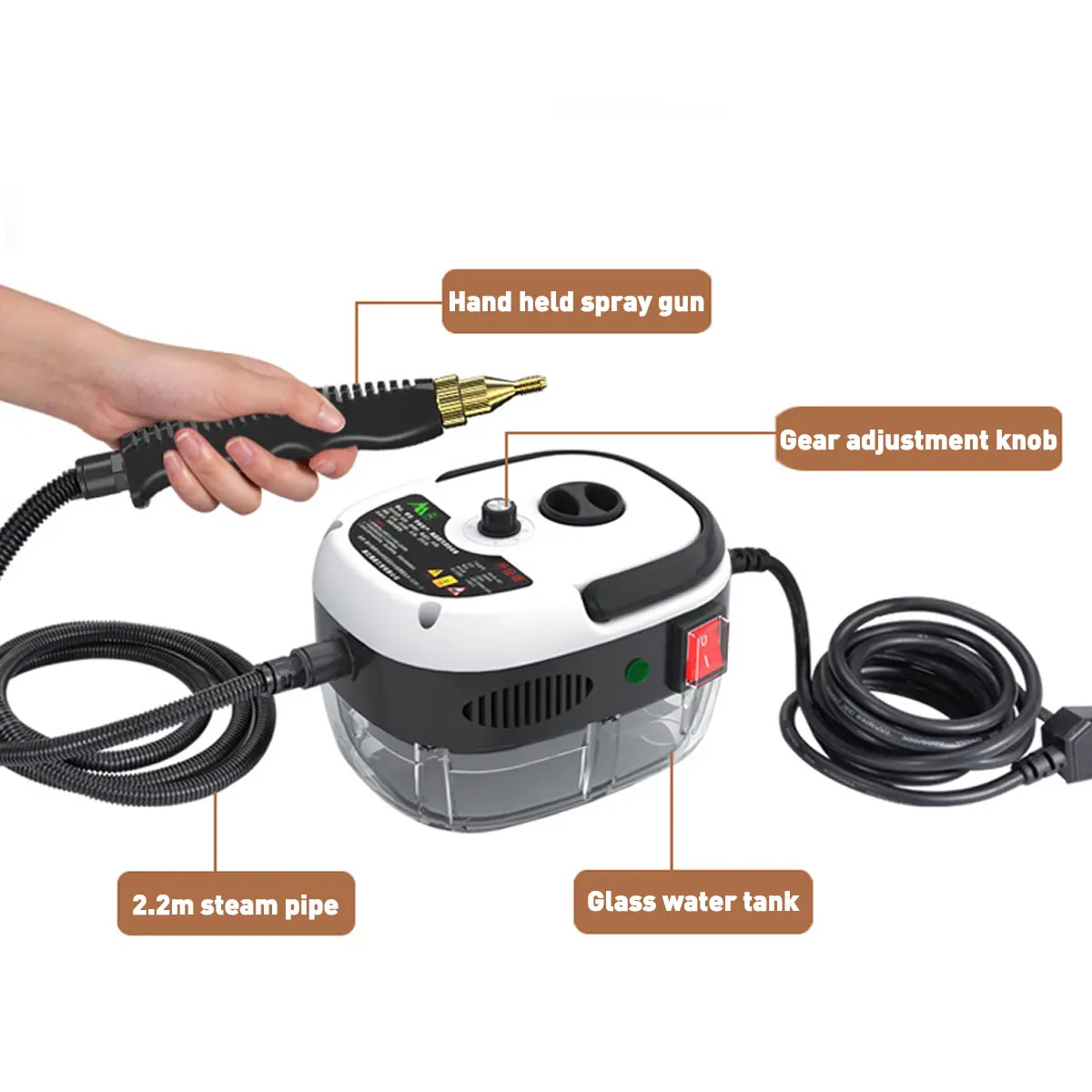 Handheld Steam Cleaner – Multi-Purpose Cleaning Tool - Image 7