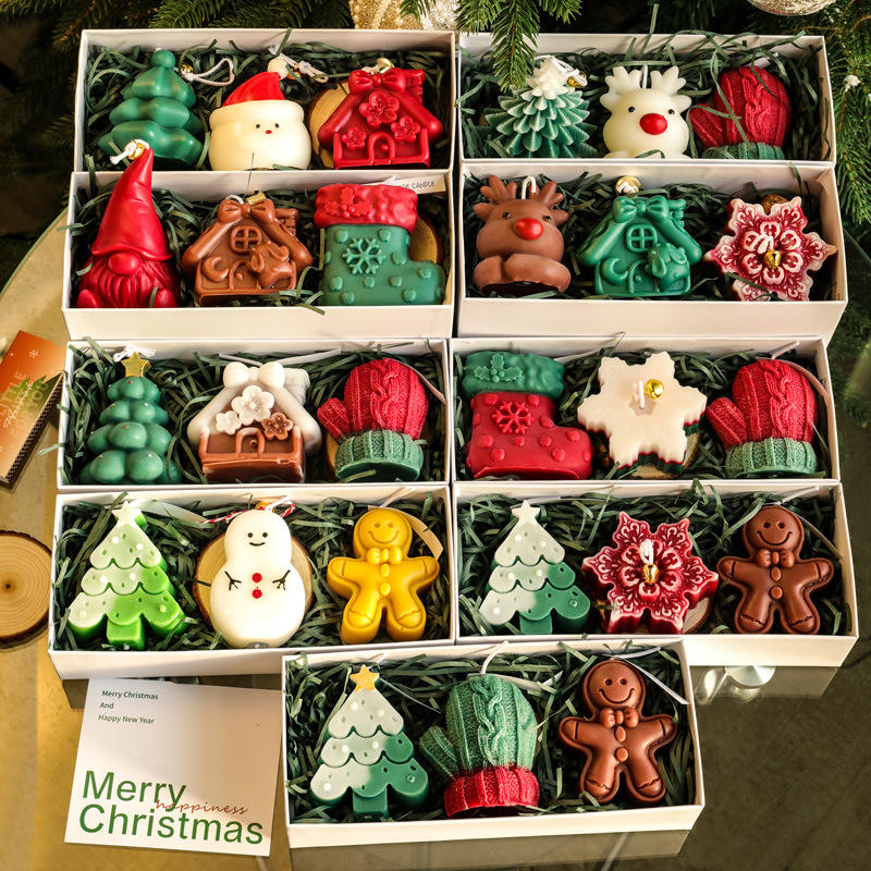 Handmade Christmas Scented Candles – Holiday Home Décor - Image 4