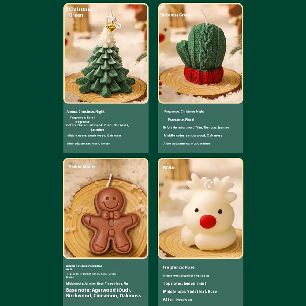Handmade Christmas Scented Candles – Holiday Home Décor - Image 6