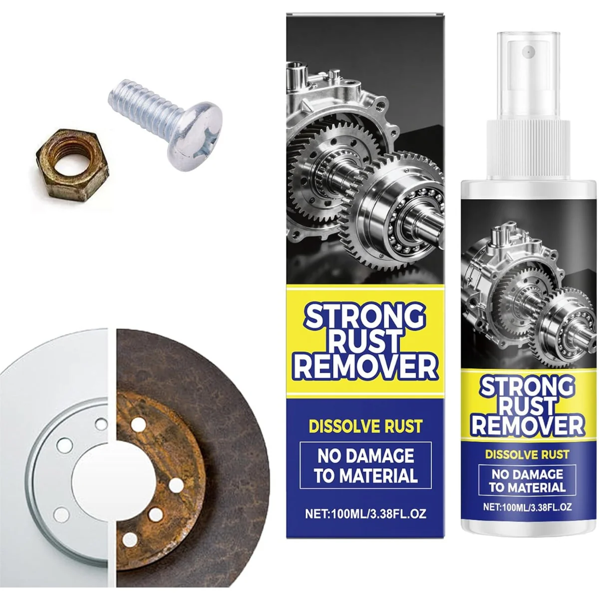 Heavy Duty Multipurpose Rust Remover Spray