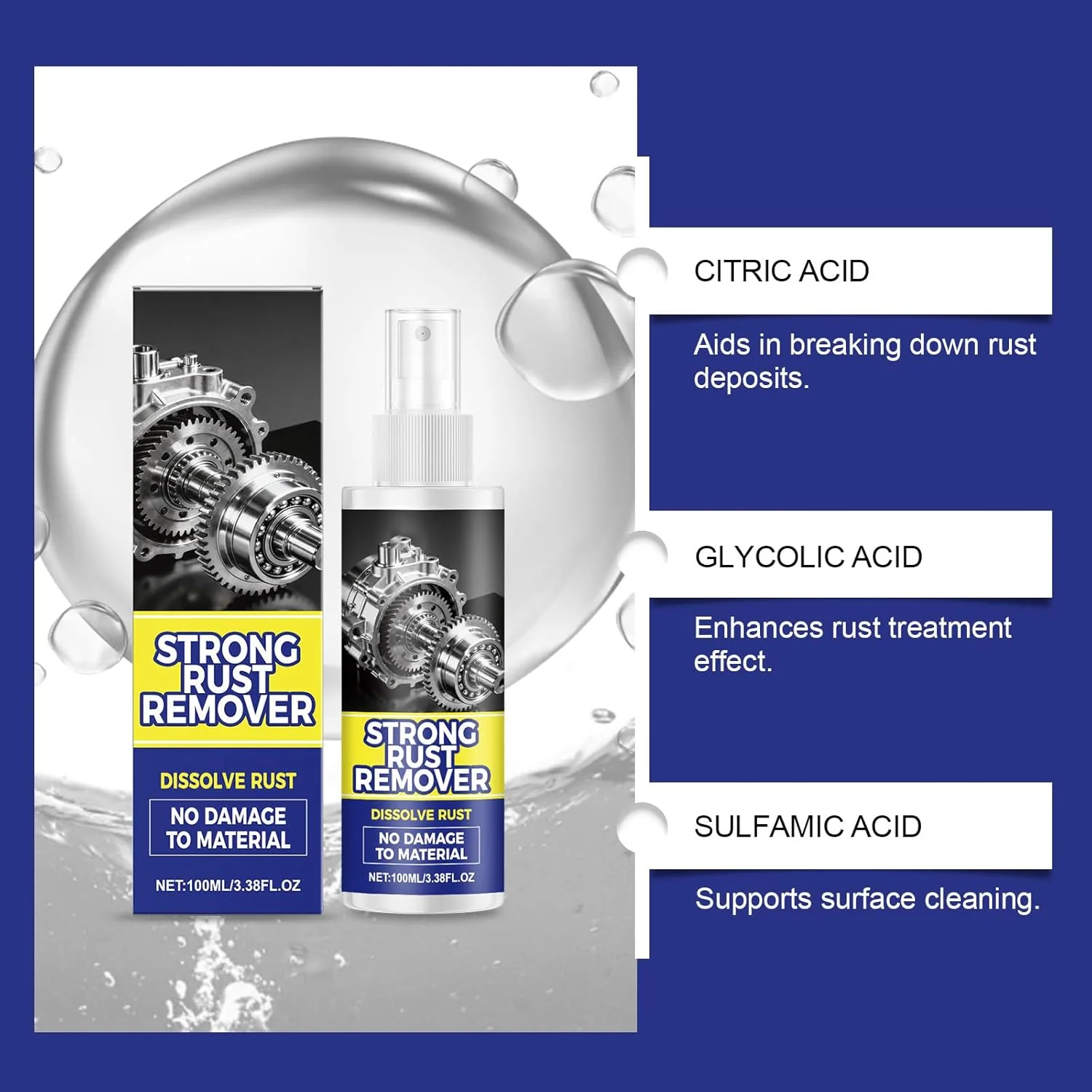 Heavy Duty Multipurpose Rust Remover Spray - Image 6