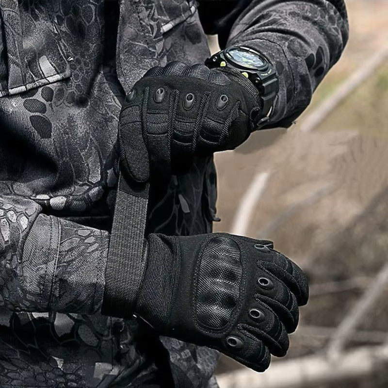 Heavy-Duty Tactical Work Gloves – Impact Resistant Hard Knuckle Protection - Image 5