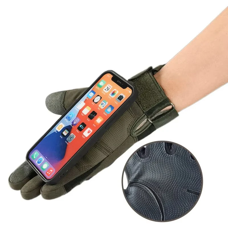 Heavy-Duty Tactical Work Gloves – Impact Resistant Hard Knuckle Protection - Image 7