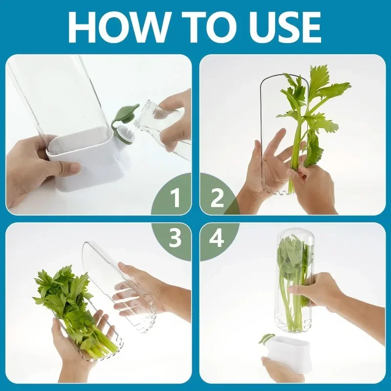 Herb Keeper Container for Refrigerator - Image 8