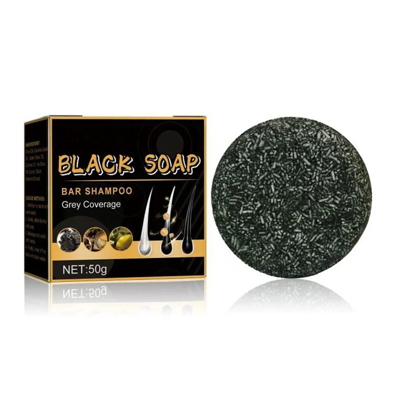 Herbal Black Soap Hair Darkening Treatment