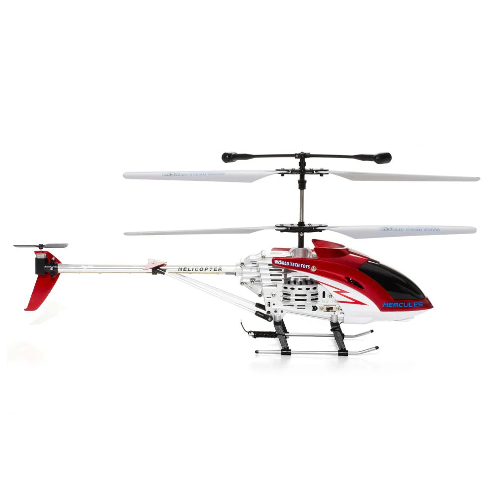 Hercules 3.5CH Gyro Helicopter – Unbreakable Remote Control Helicopter with LED Lights and USB Recharge - Image 9