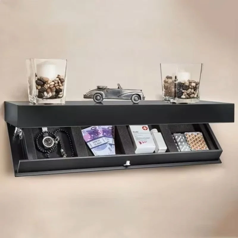 Hidden Floating Shelf with Secret Compartment - Image 9