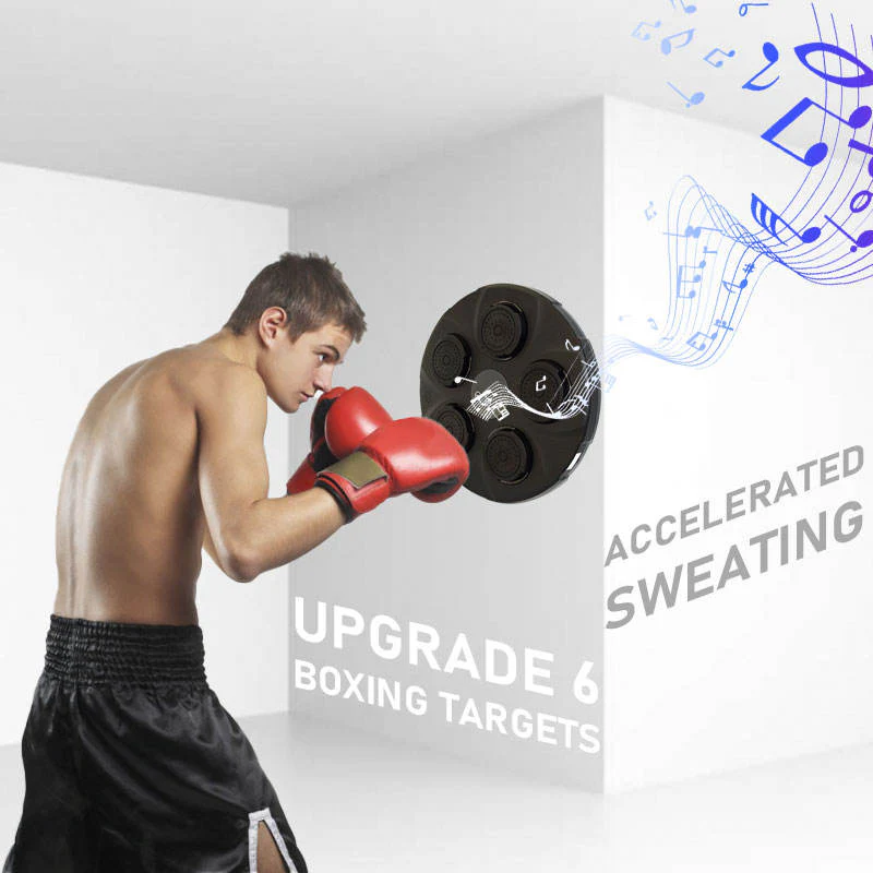Home Interactive Music Boxing Target – LED Punching Trainer - Image 6