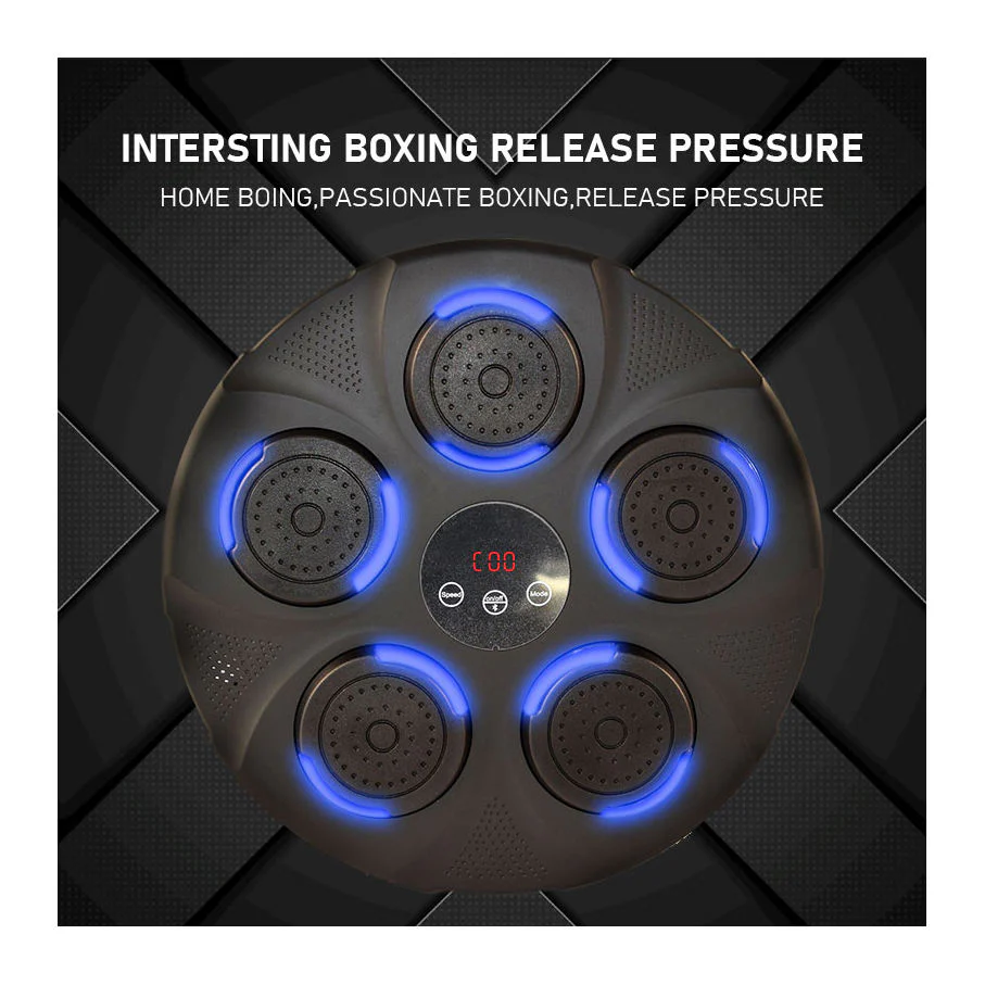 Home Interactive Music Boxing Target – LED Punching Trainer - Image 7