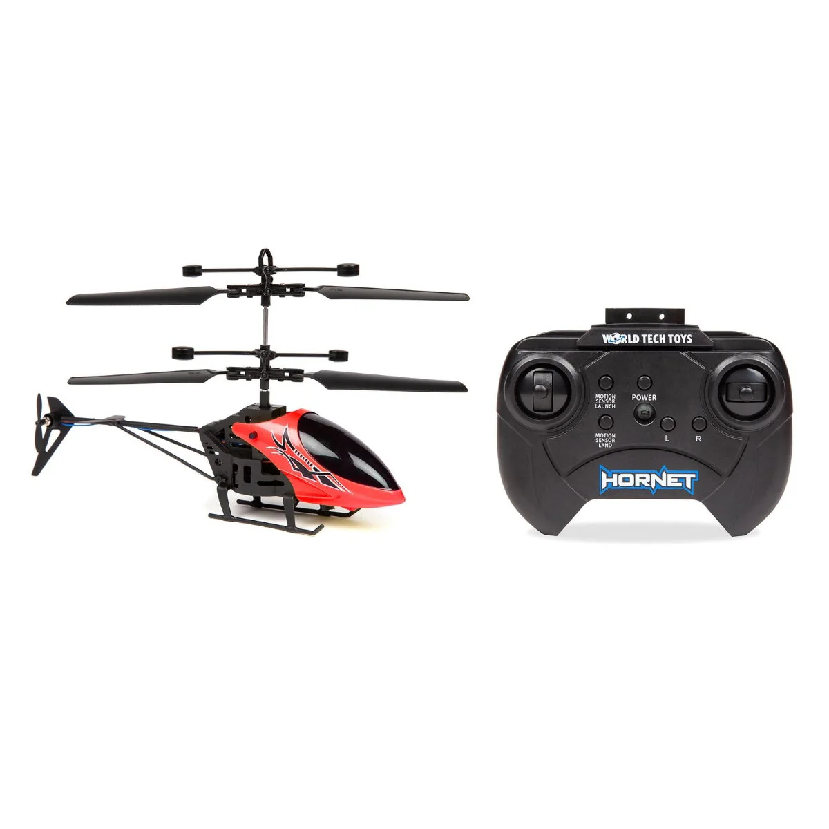 Hornet 2CH IR Helicopter – Mini Remote Control Indoor Drone with LED Lights & USB Recharge - Image 3