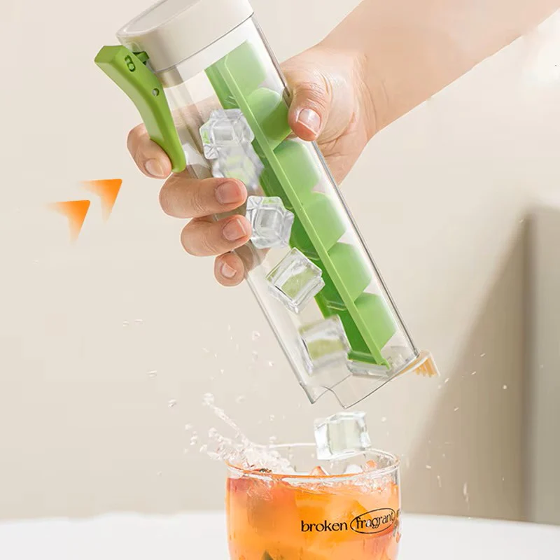 Ice Ball Maker Creative Ice Cube Mold - Large Spherical Silicone Ice Tray - BPA-Free & Leak-Proof