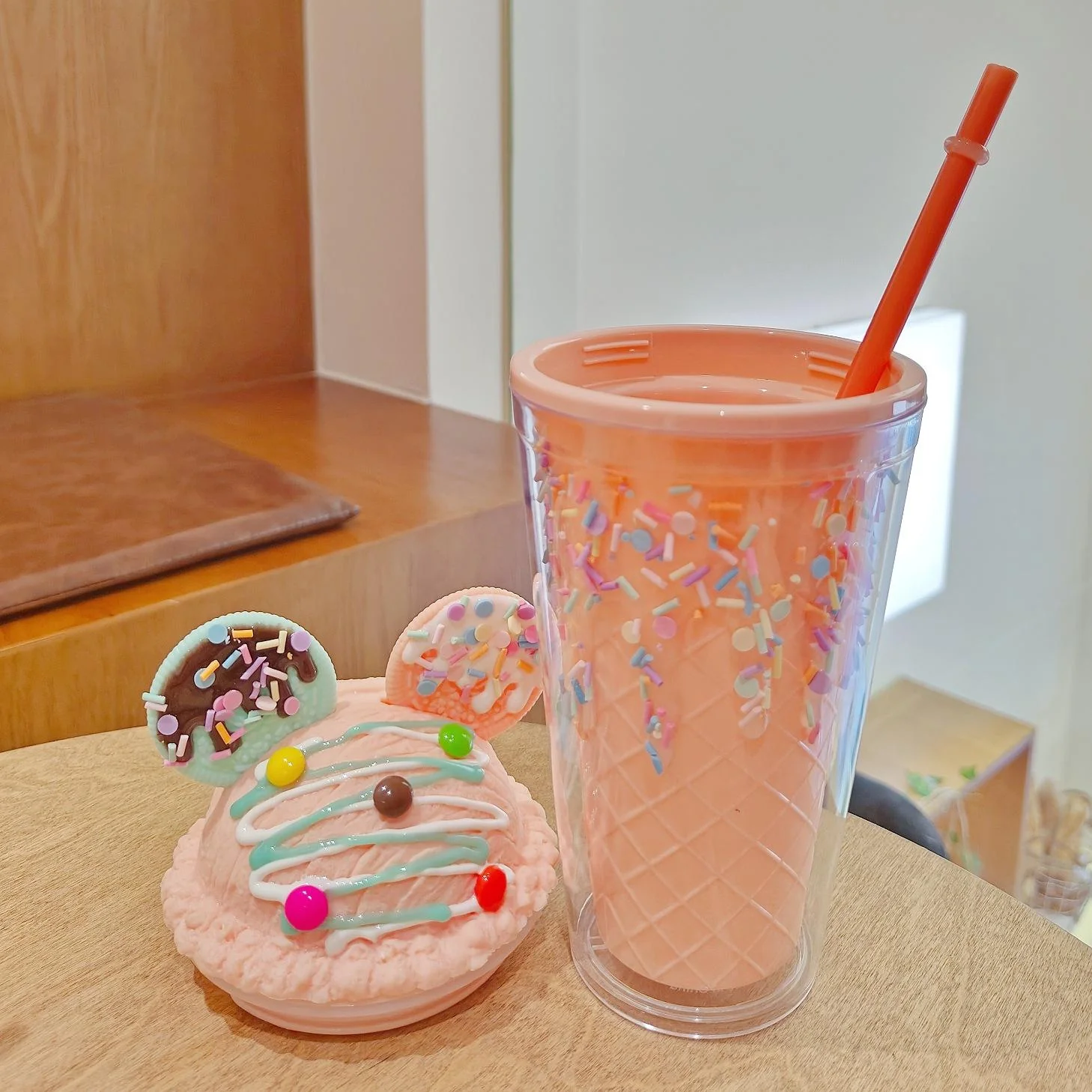 Ice Cream Parfait Tumbler – Insulated Sipper Cup with Straw - Image 5