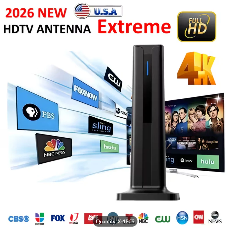 Indoor Digital TV Antenna for Local HD Channels