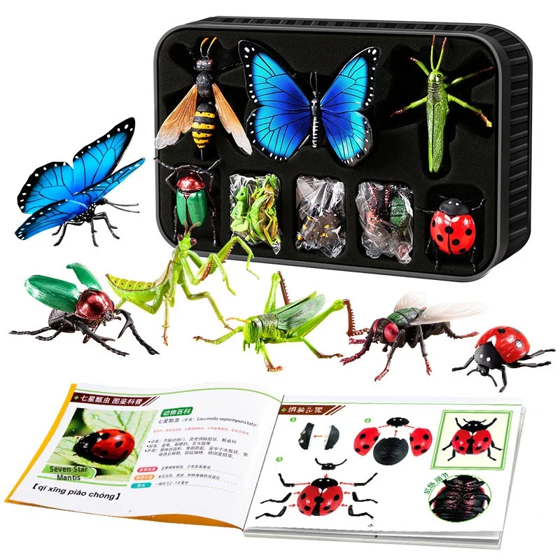 Insect Slot-Assembly Toys – 4D DIY Bug Puzzle Set for Kids’ Early Education & Animal Learning - Image 4