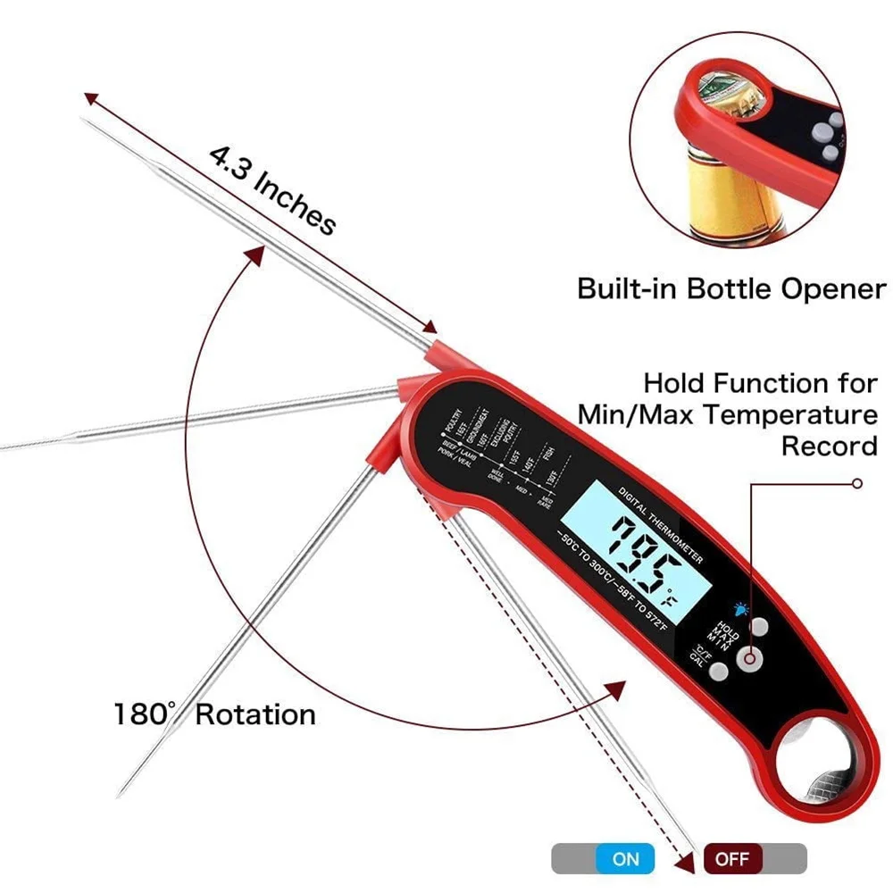 Instant-Read Digital Food Thermometer - Image 9