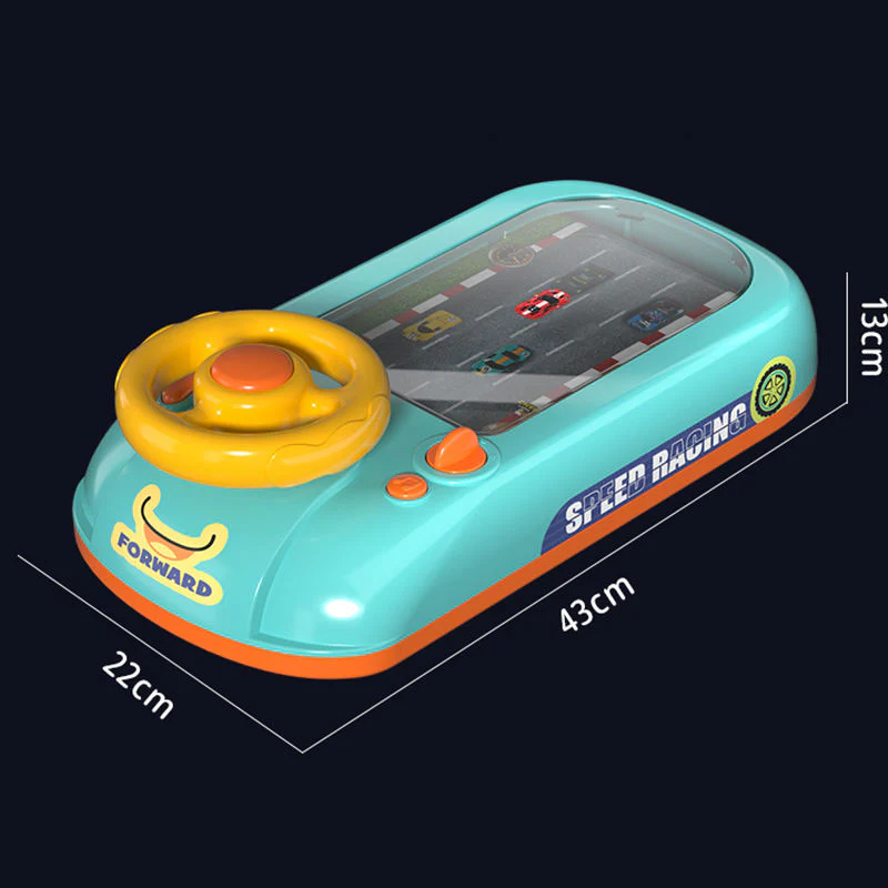Interactive Racing Simulator – Steering Wheel Adventure Game Console - Image 6