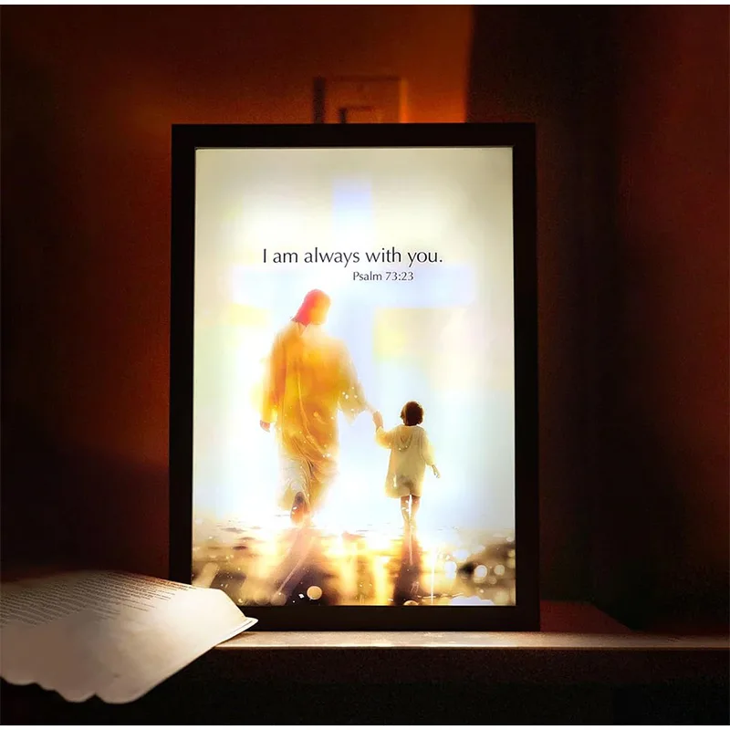 Luminous 4D LED Spiritual Art Frame