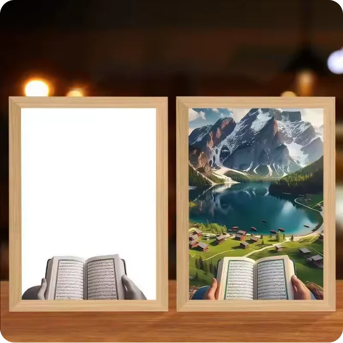 Luminous 4D LED Spiritual Art Frame - Image 26