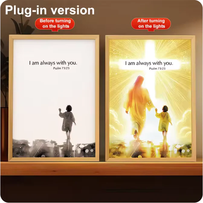 Luminous 4D LED Spiritual Art Frame - Image 8