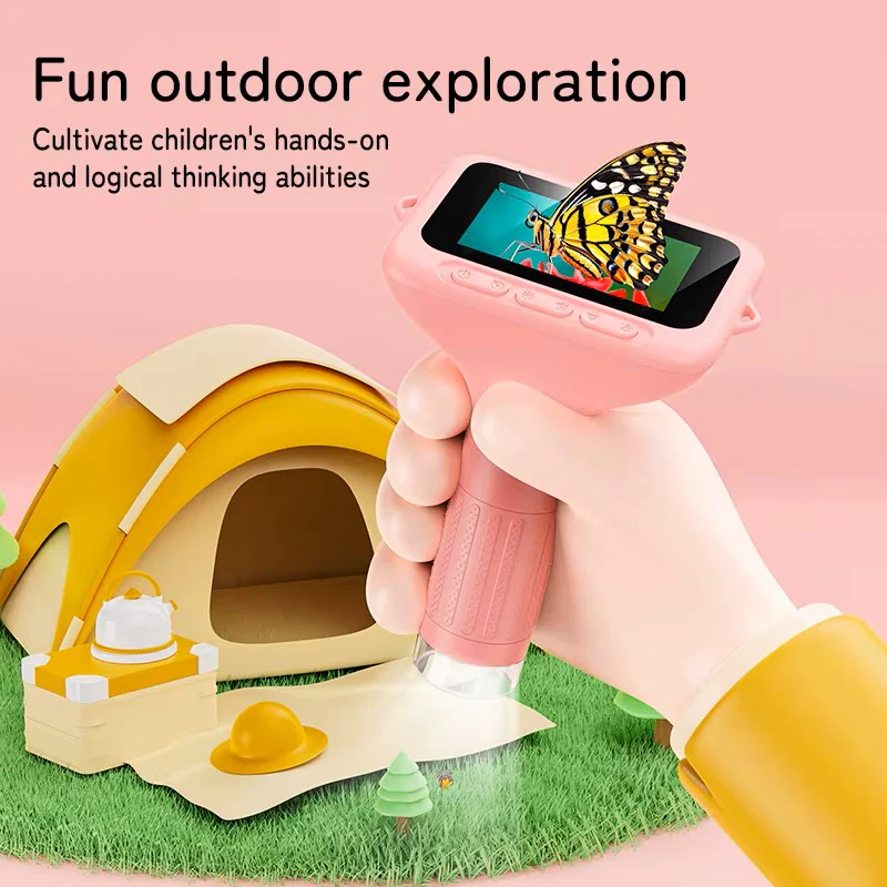 Kids Digital Microscope – 1080P Portable Microscope with 2MP Camera - Image 3