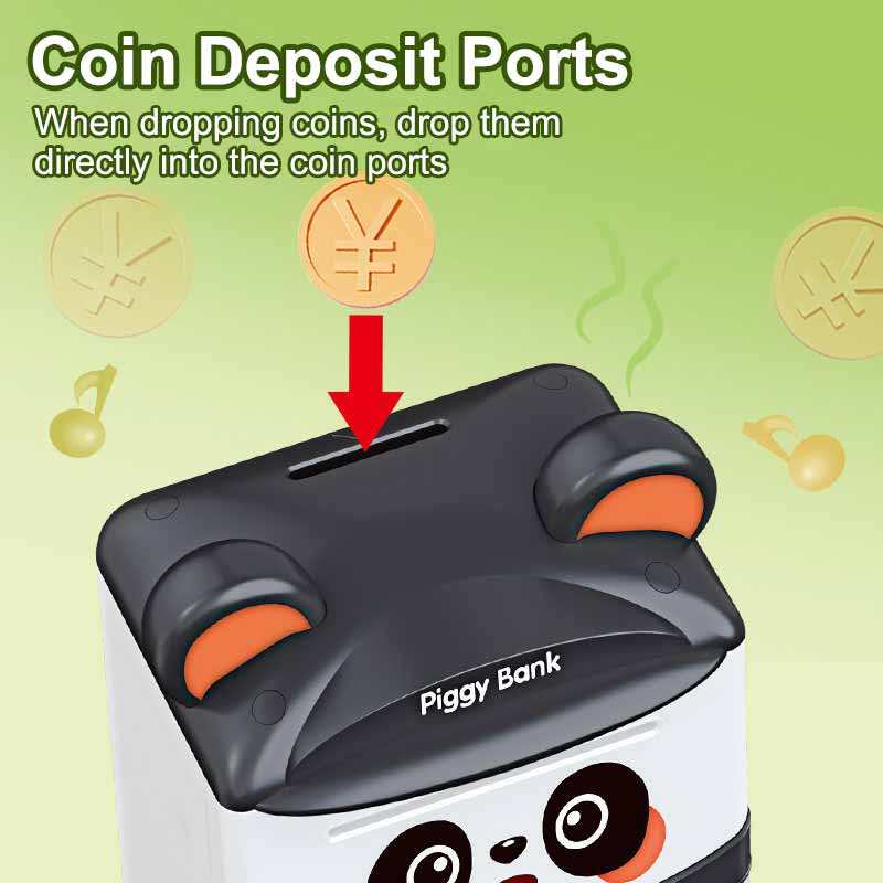 Kids Electronic Savings Bank with Password & Fingerprint Play Unlock - Image 4
