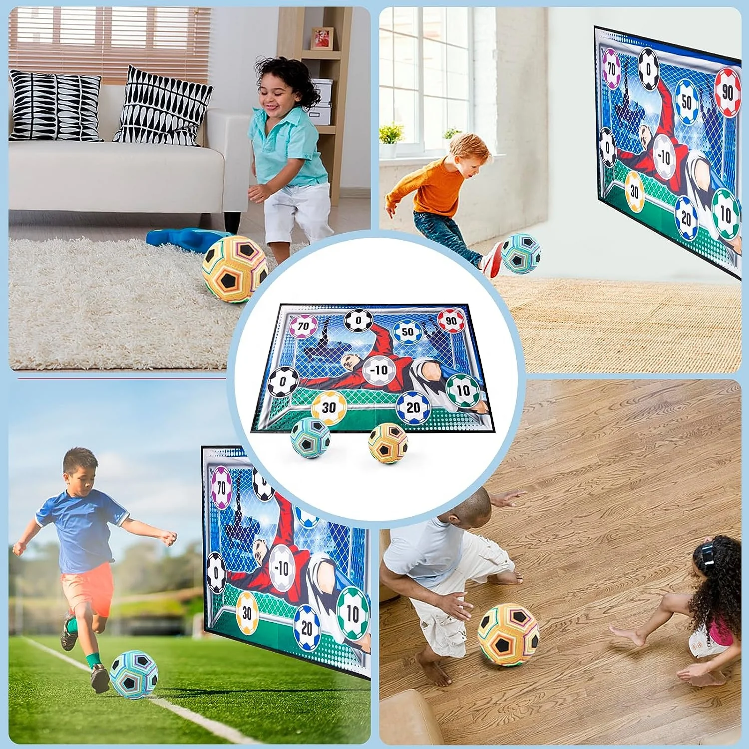 Kids Soccer Ball Target Game for Indoor & Outdoor Play - Image 10