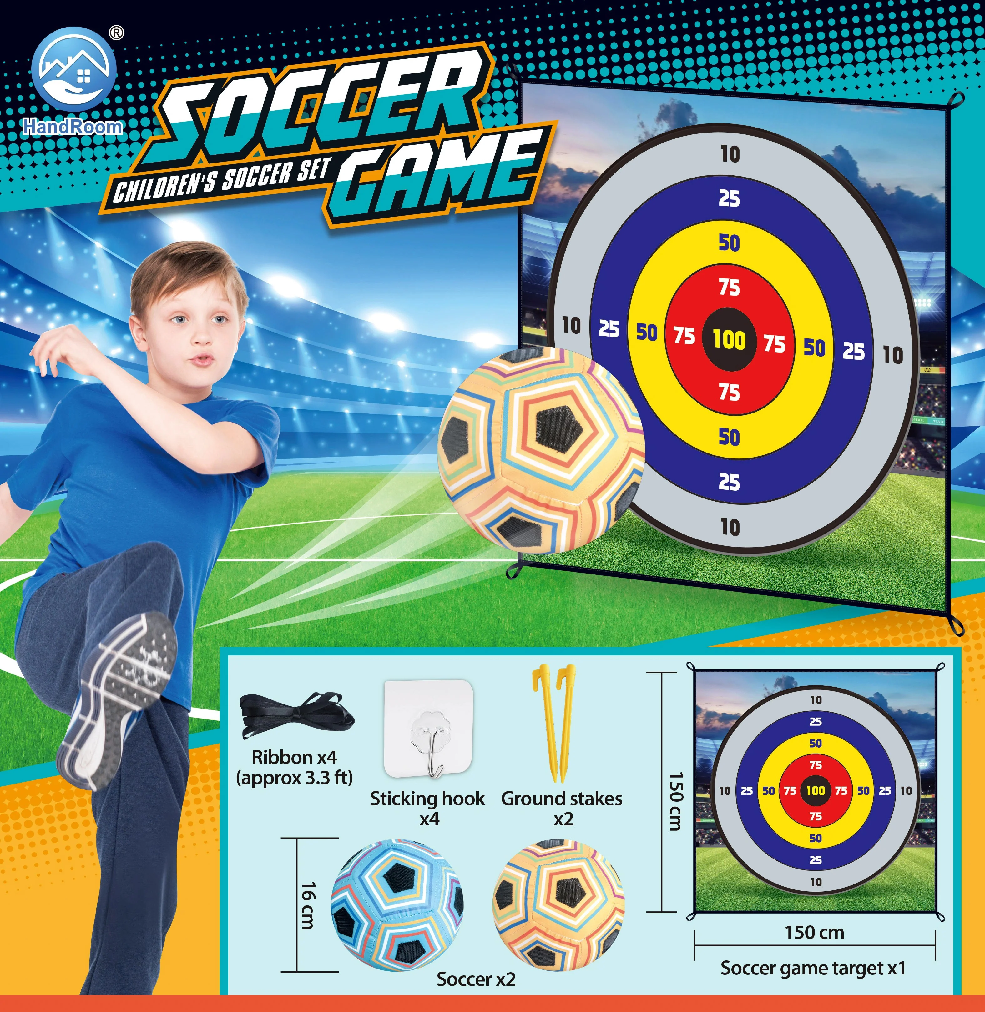 Kids Soccer Ball Target Game for Indoor & Outdoor Play - Image 4