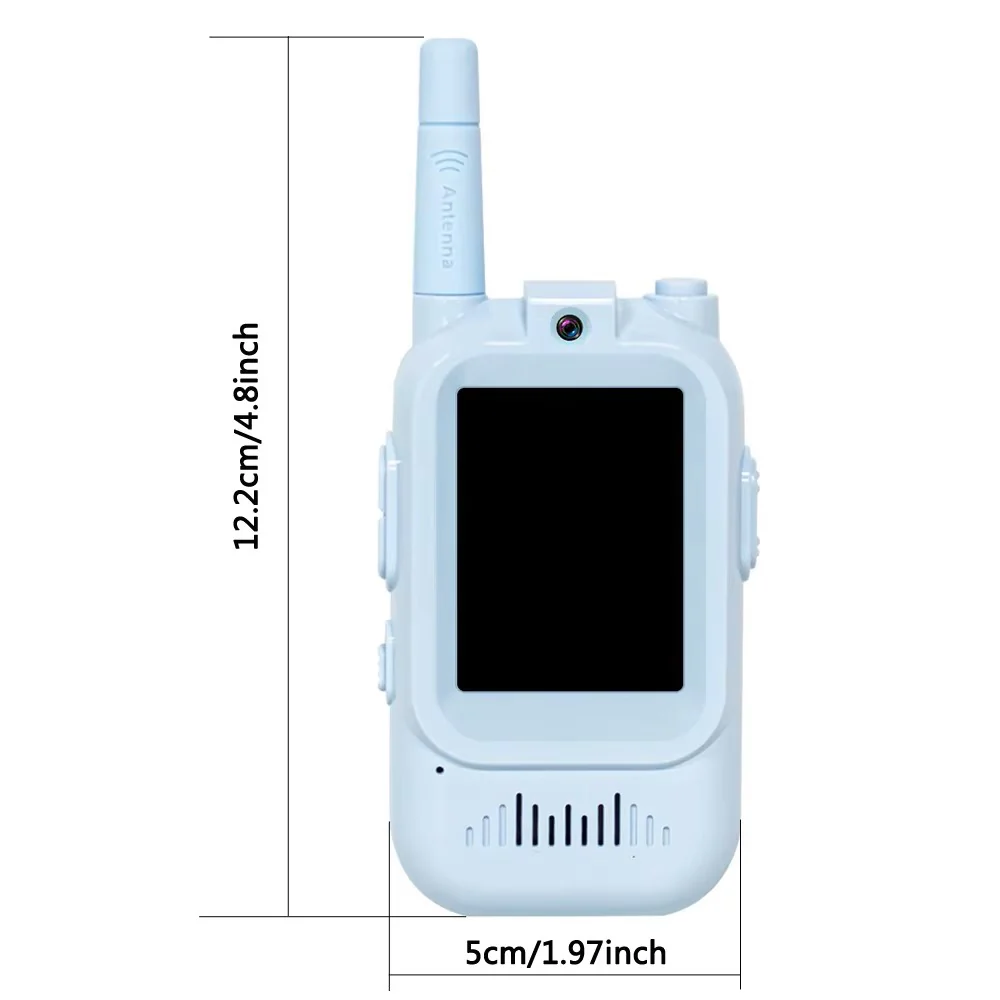 Kids Walkie Talkie Set β 2-Pack Rechargeable Long-Range Radios with Video Screen for Children - Image 5