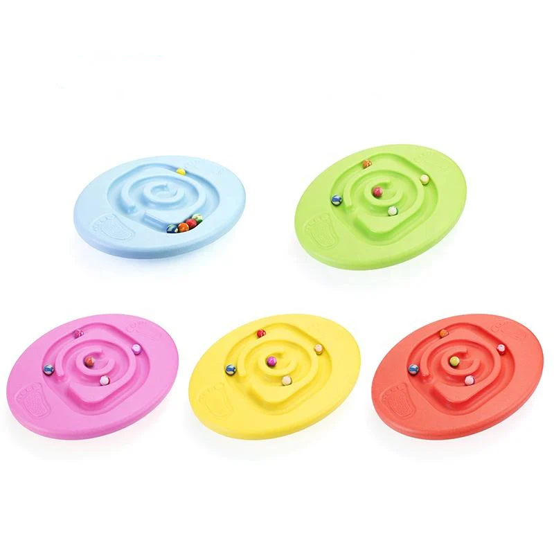 Kids Yoga Balance Board with Maze & 5 Balls