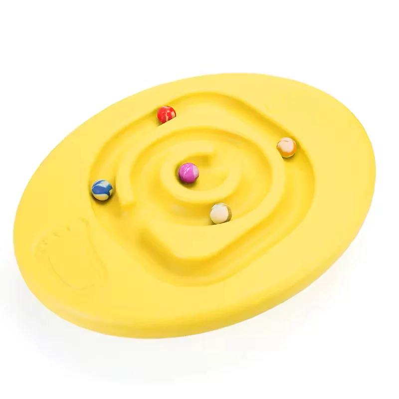 Kids Yoga Balance Board with Maze & 5 Balls - Image 9