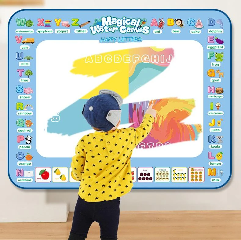 Large Water Doodle Mat – Reusable Mess-Free Drawing Play Mat (150 × 100 cm) - Image 2