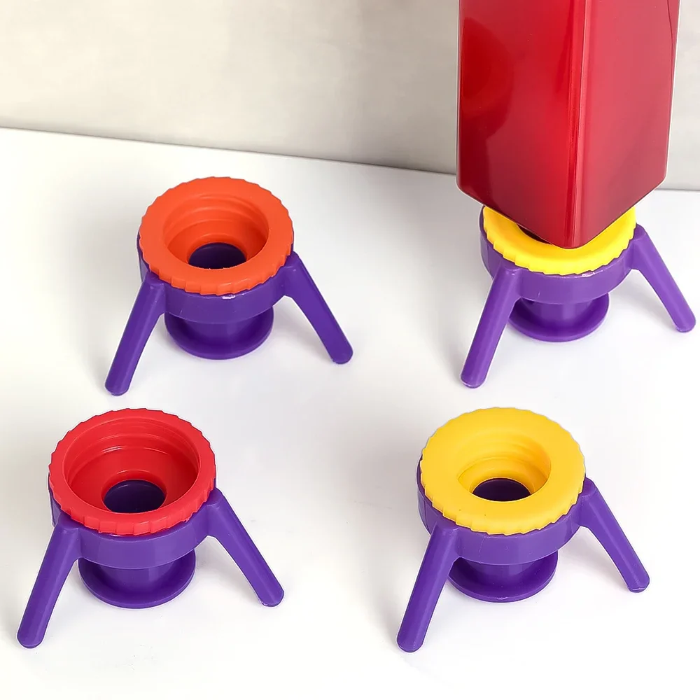 Leakproof Upside-Down Bottle Holder Caps (3-Piece Set) - Image 4