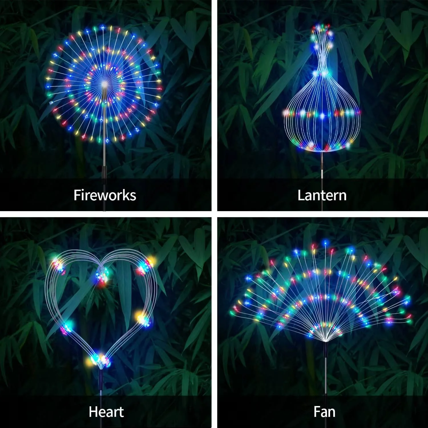 LED Firework String Lights – Retro Fairy Ball Lights for Christmas & Outdoor Garden Décor - Image 3