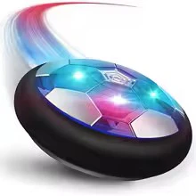LED Hover Soccer Ball Toy for Kids – Indoor & Outdoor Floating Air Football with Protective Foam Bumper – Light-Up Interactive Sports for Boys & Girls - Image 3