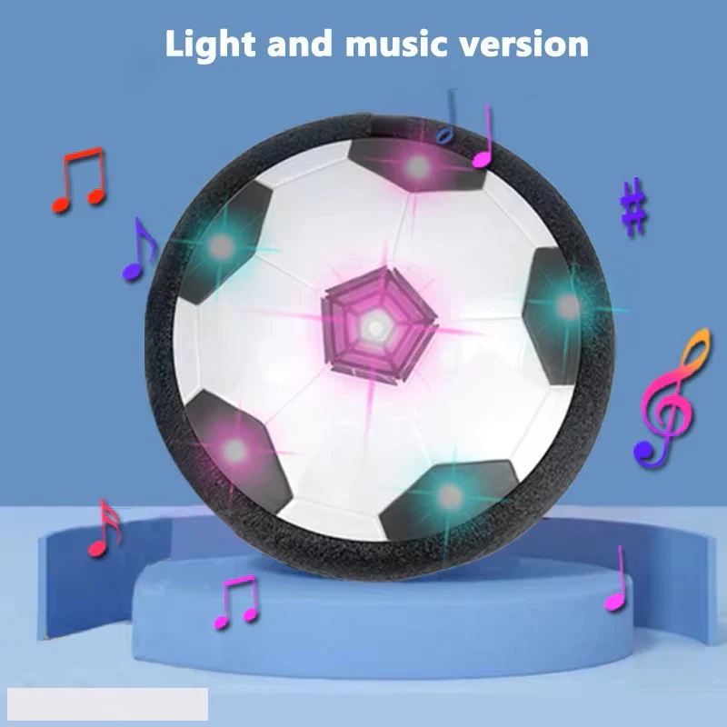 LED Hover Soccer Ball Toy for Kids – Indoor & Outdoor Floating Air Football with Protective Foam Bumper – Light-Up Interactive Sports for Boys & Girls - Image 5