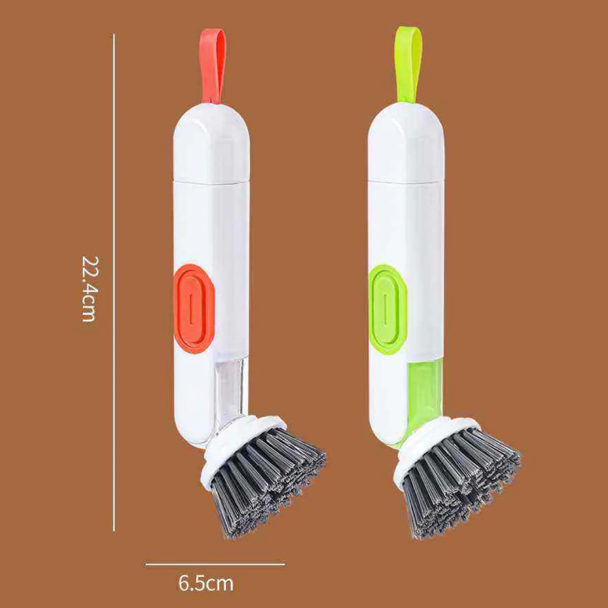 Liquid Dispensing Dish Cleaning Brush - Image 6
