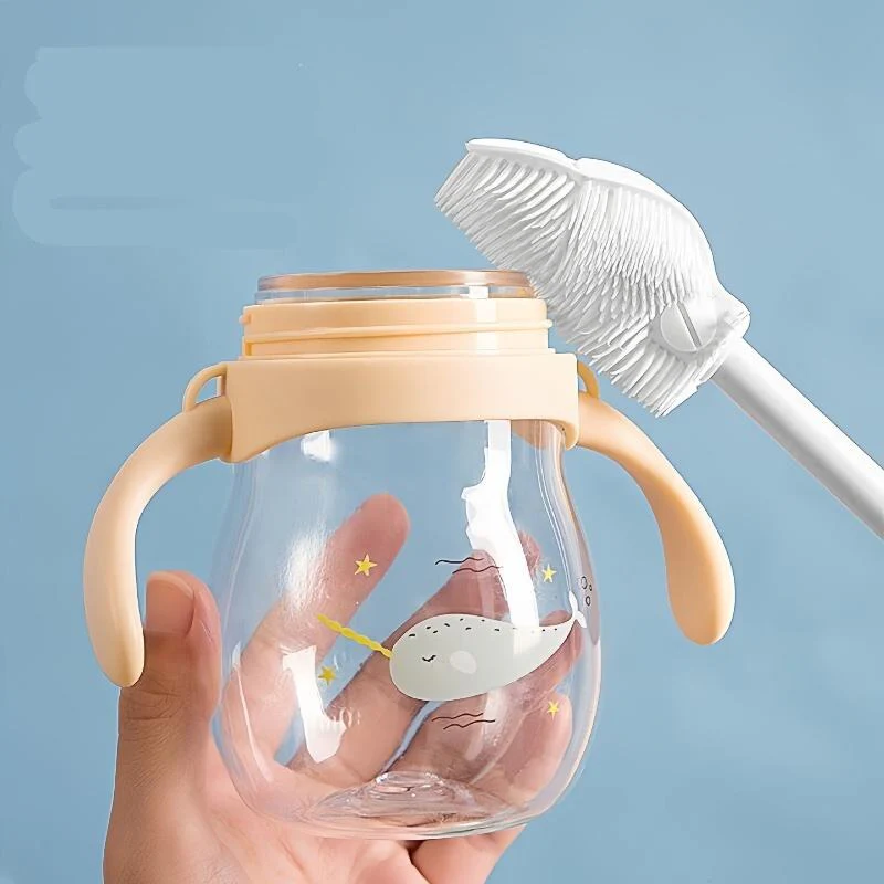Long-Handle Silicone Bottle & Cup Cleaning Brush - Image 3