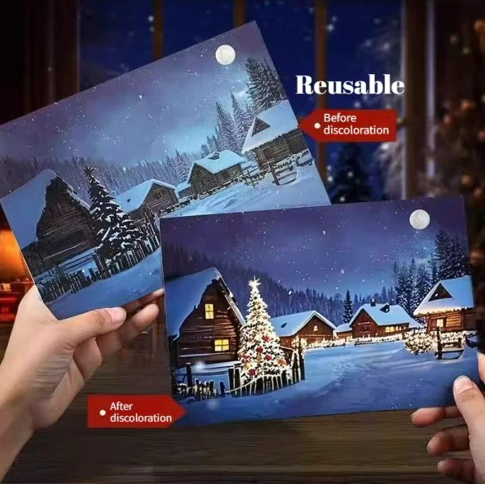 Magic Temperature-Reveal Christmas Card - Image 2