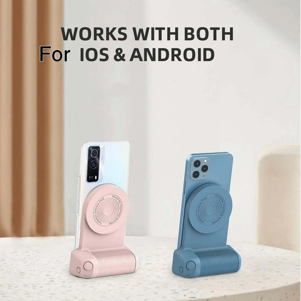 Magnetic Bluetooth Selfie Grip with Remote Control - Image 5