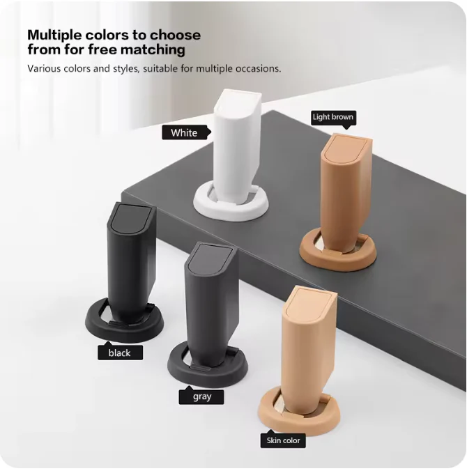 Magnetic Door Stopper with Floor Catch (No-Drill, Windproof, Anti-Collision) - Image 2