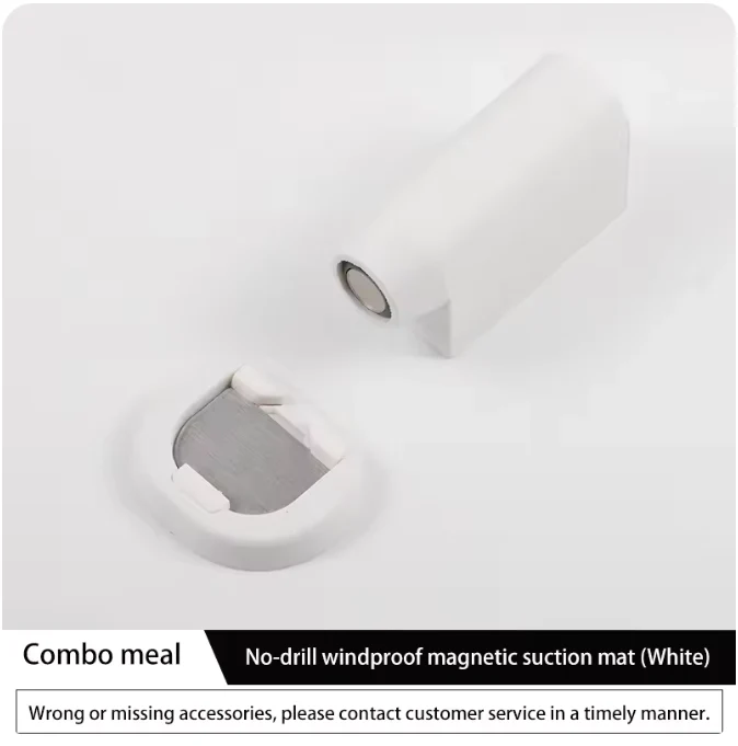 Magnetic Door Stopper with Floor Catch (No-Drill, Windproof, Anti-Collision) - Image 7