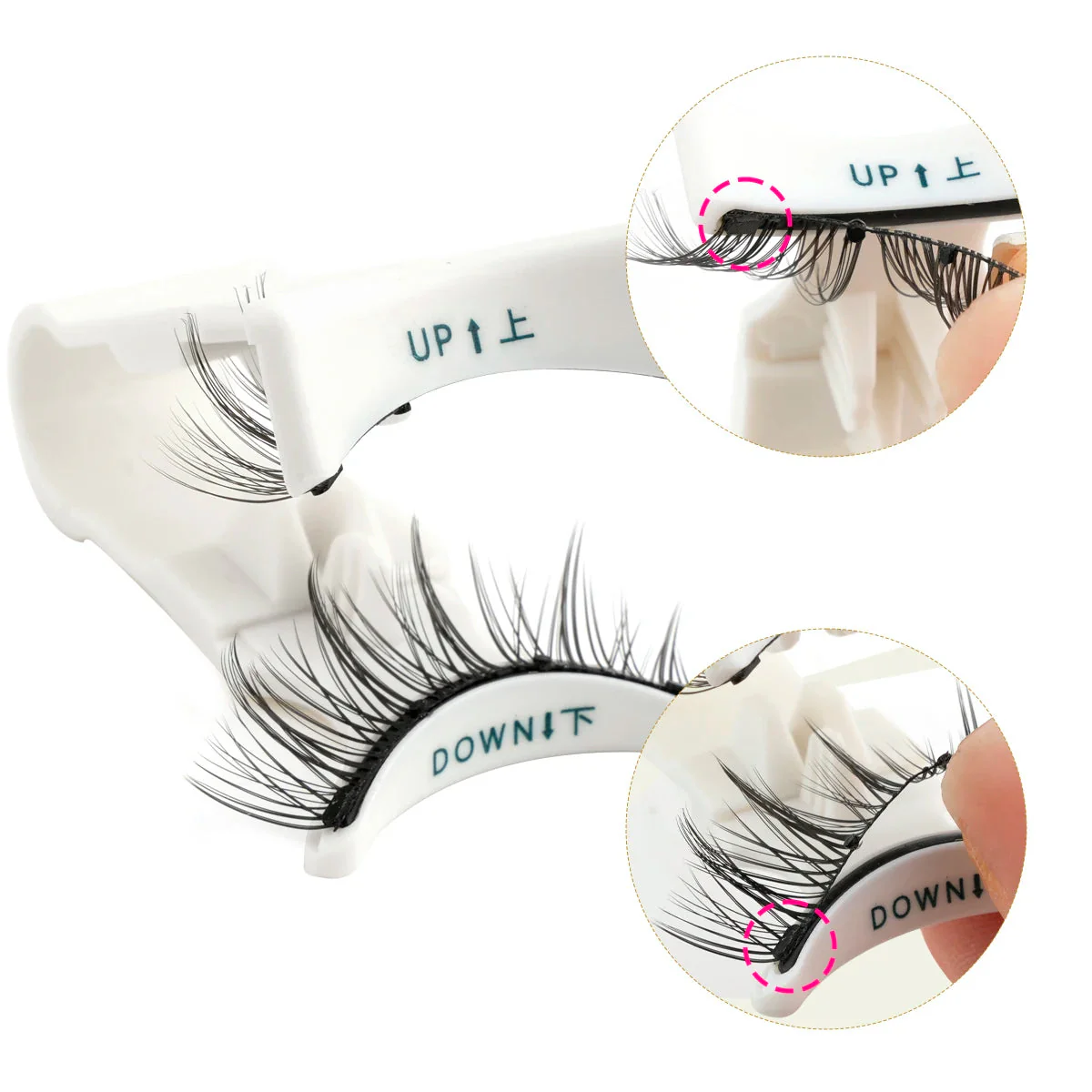 Magnetic False Eyelashes – Natural 3D Wispy Lashes (No Glue Required) - Image 8