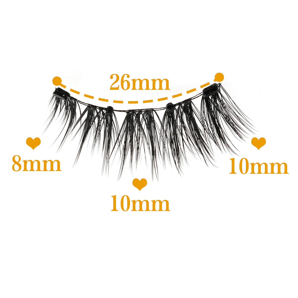 Magnetic False Eyelashes – Natural 3D Wispy Lashes (No Glue Required) - Image 9