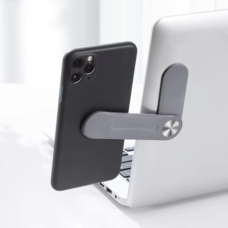 Magnetic Laptop Expansion Bracket – Side Mount Phone Clip for Dual Display - Image 2