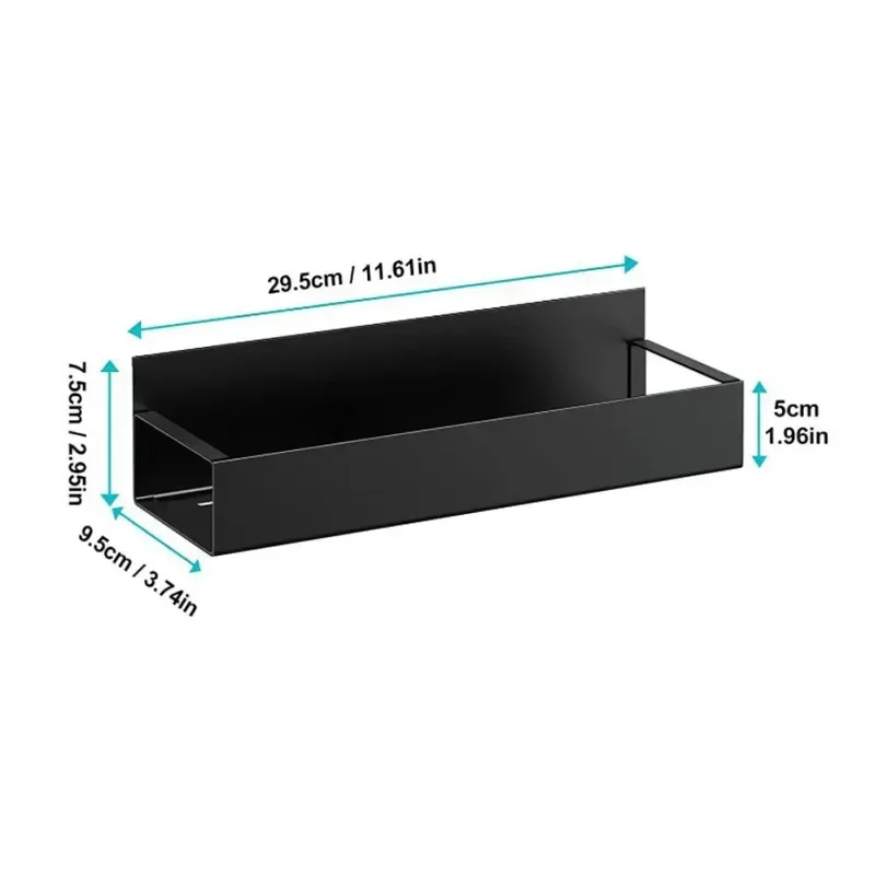 Magnetic Refrigerator Side Shelf & Spice Storage Rack - Image 11