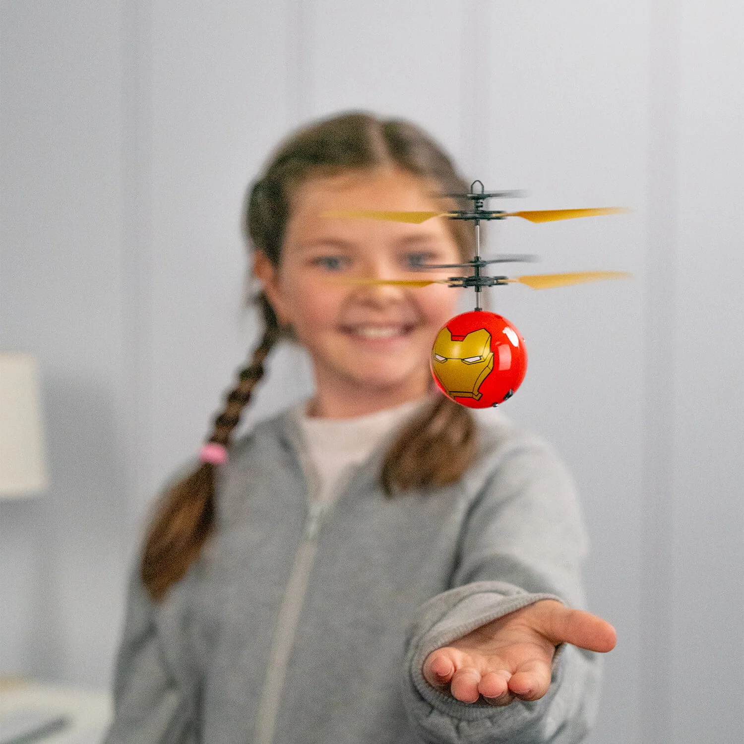 Marvel Avengers Iron Man IR UFO Ball Helicopter - Image 7