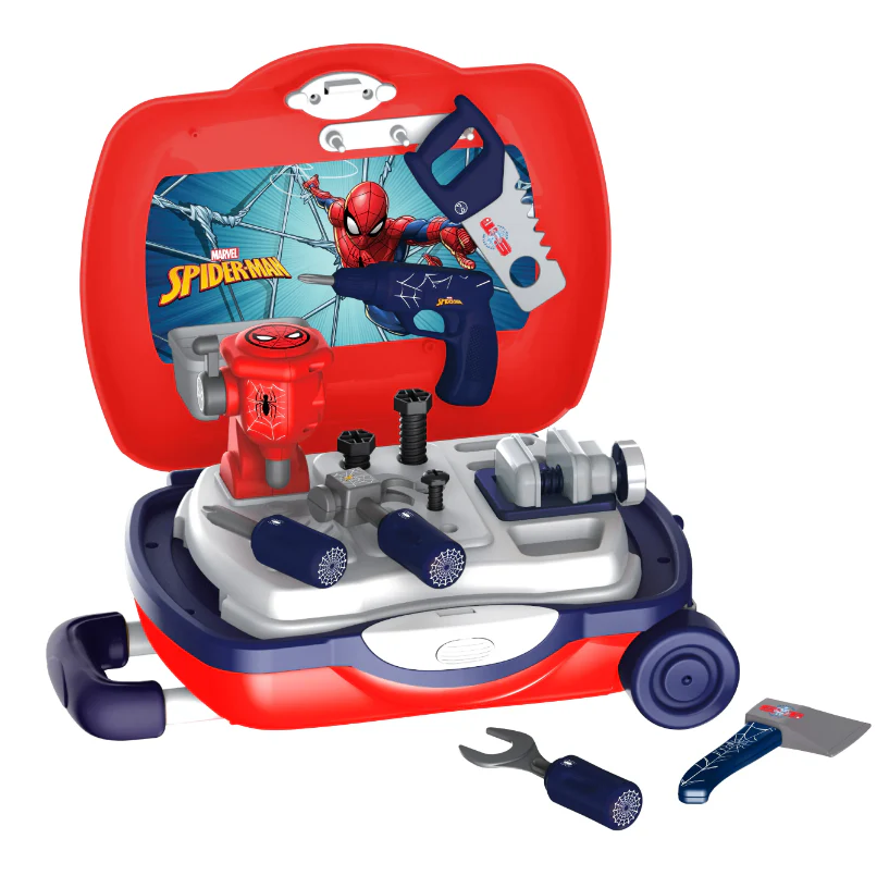 [Marvel] Spider-Man Handyman Luggage – 17 Piece Tool Kit - Image 2